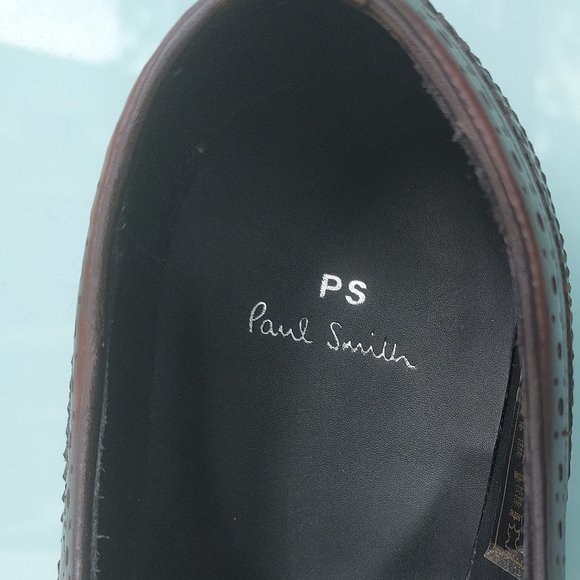 PAUL SMITH BROWN LEATHER SHOES - Picture 3 of 6